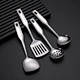 stainless steel kitchen utensil set